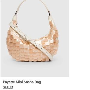 Staud Sasha mini mother of pearl bag NEW